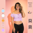 Sanctuary Clothing Crop Top campesino